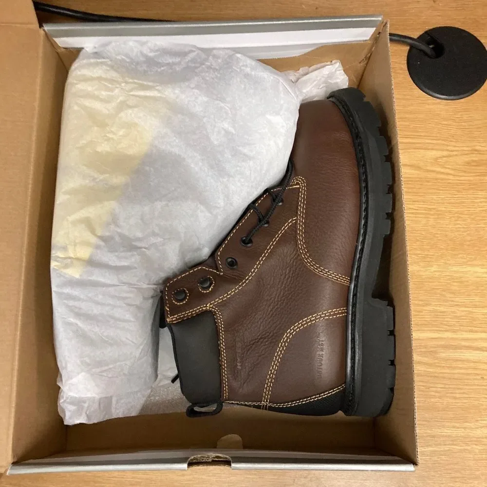 Hytest Men's Internal Contour Safety Boots - Brown